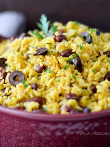 Yellow rice - Alica's Pepperpot