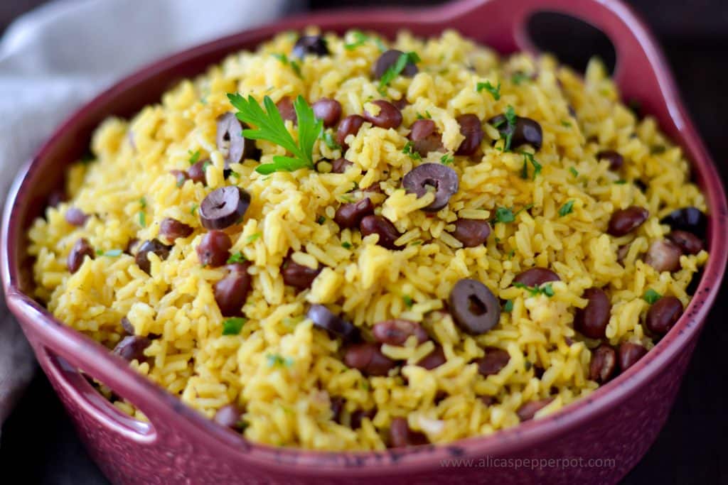 Yellow rice - Alica's Pepperpot