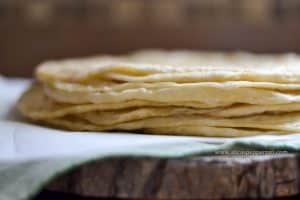 Aloo roti (potato stuffed flatbread)