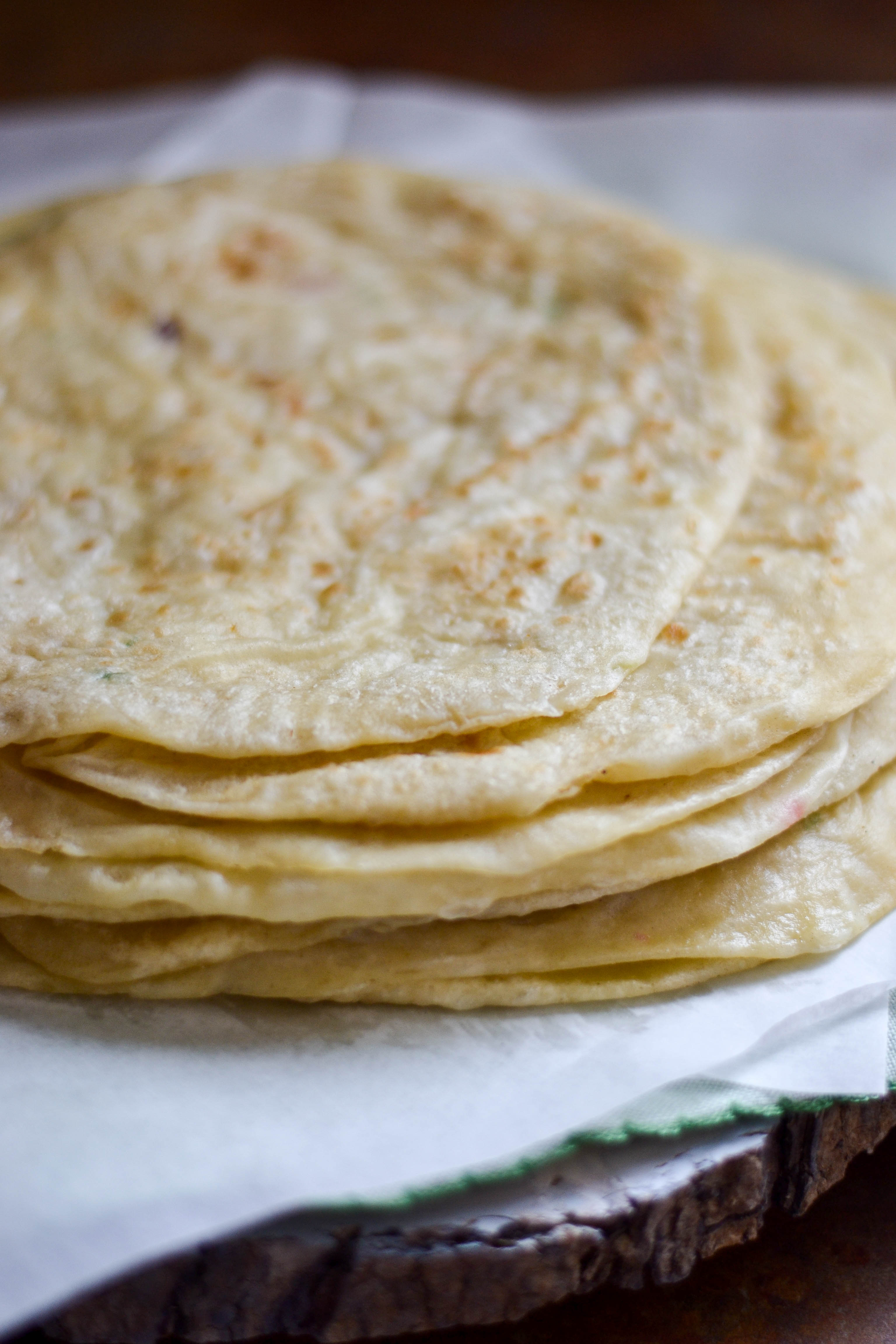 Aloo roti (potato stuffed flatbread) Alica's Pepperpot
