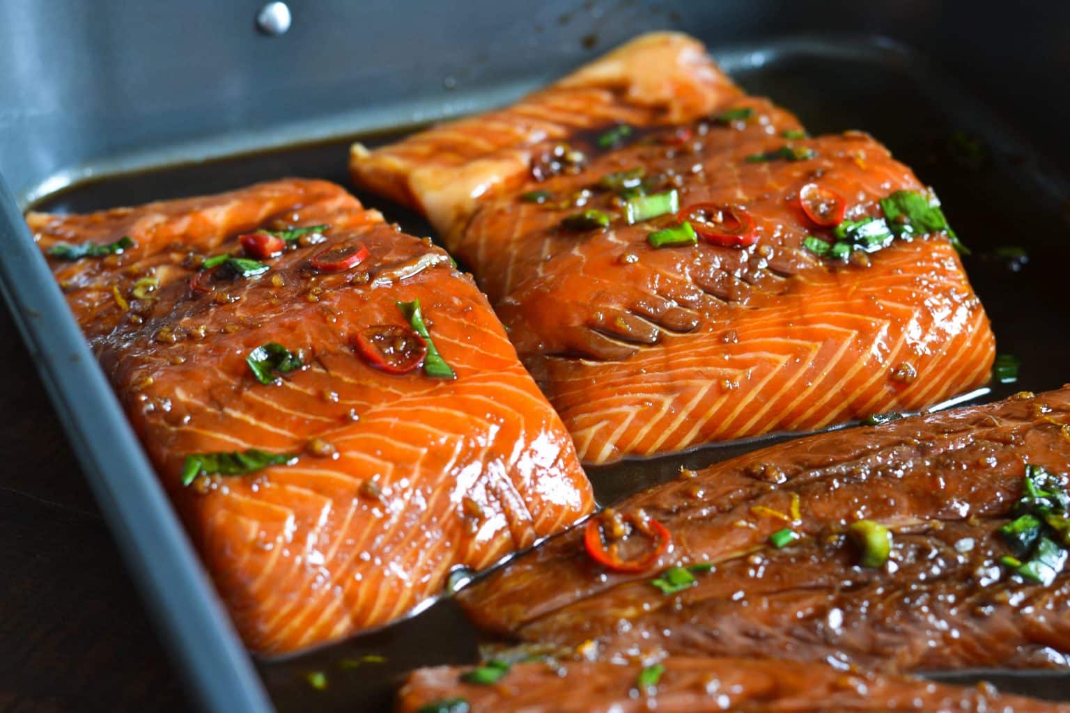 Honeysoy Salmon Alica's Pepperpot