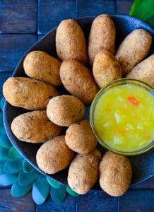 Saltfish Cake - Alica's Pepperpot