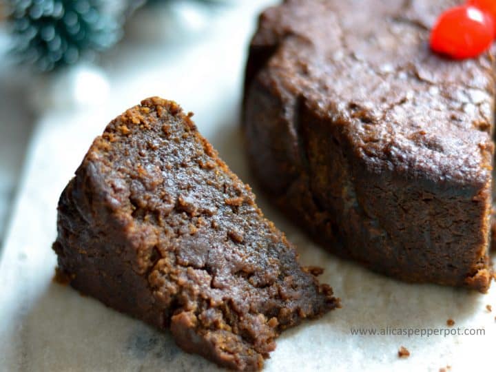 Buttered Rum Christmas Cake
