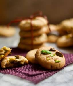 Pistachio Cookies - Alica's Pepperpot