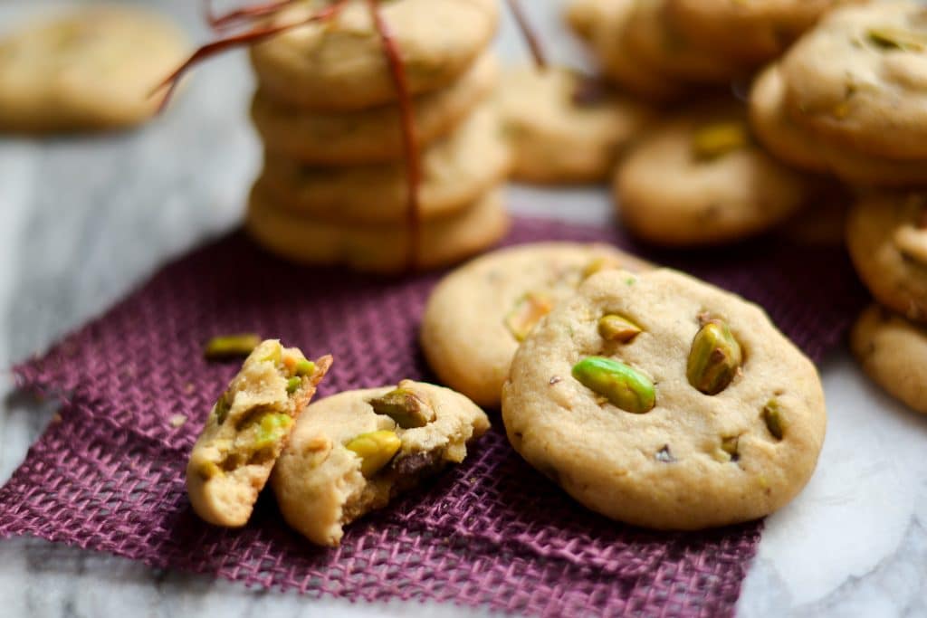 Pistachio Cookies - Alica's Pepperpot