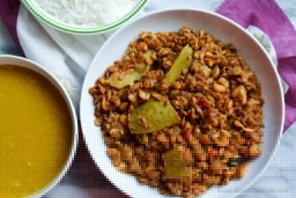 Bunjal shrimp curry - Alica's Pepperpot