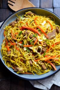 Lamb Chow Mein - Alica's Pepperpot