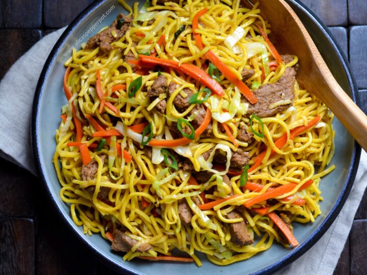 Guyanese Style Vegetable Chow Mein Recipe Home Alqu