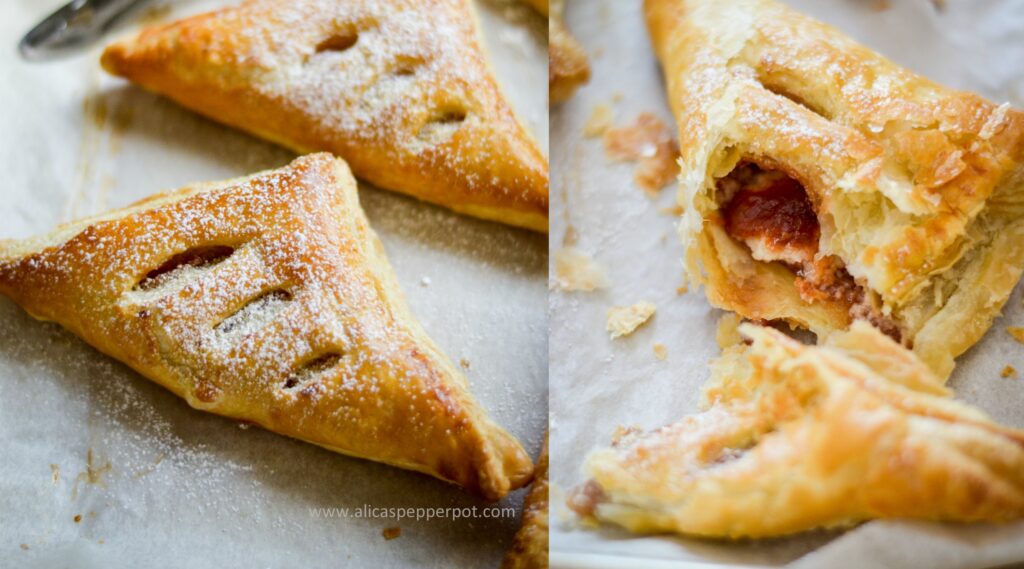 Guava and Cream Cheese turnovers - Alica's Pepperpot