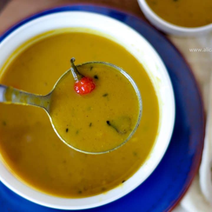 Guyanese dhal recipe - Alica's Pepperpot