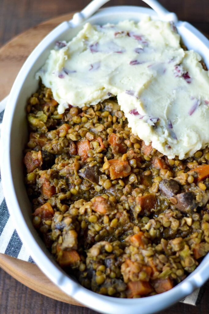 FoodPrint Vegetarian Shepherds Pie - Alicas Pepperpot