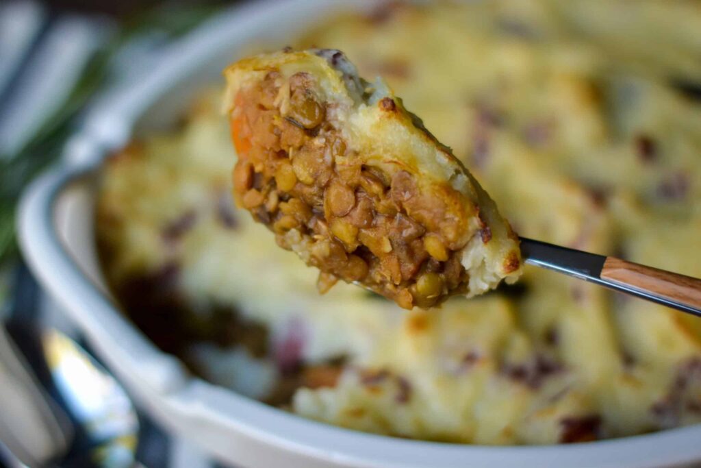 FoodPrint Vegetarian Shepherds Pie - Alicas Pepperpot