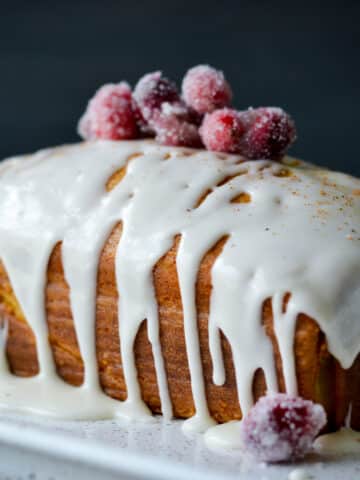 Eggnog Pound Cake - Alica's Pepperpot