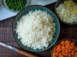 Leftover turkey or chicken fried rice - Alicas pepperpot