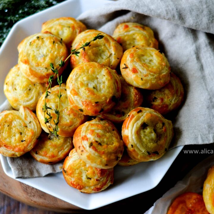 Cheese Pinwheels - Alicas Pepperpot