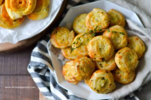 Cheese Pinwheels - Alicas Pepperpot