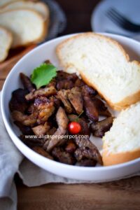 Guyanese Garlic Pork - Alica's Pepperpot