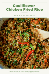 Cauliflower fried rice recipe