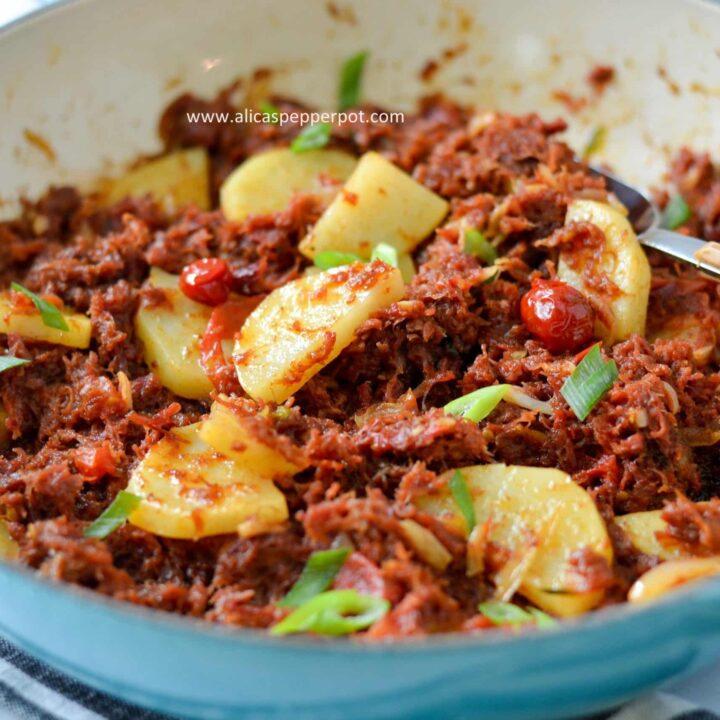 guyanese corned mutton alicaspepperpot