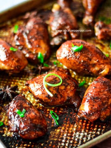 Chinese five spice chicken - Alica's Pepperpot