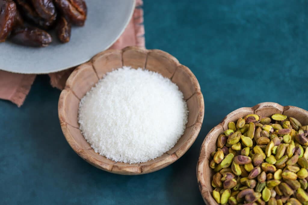 This is a photo of coconut flakes