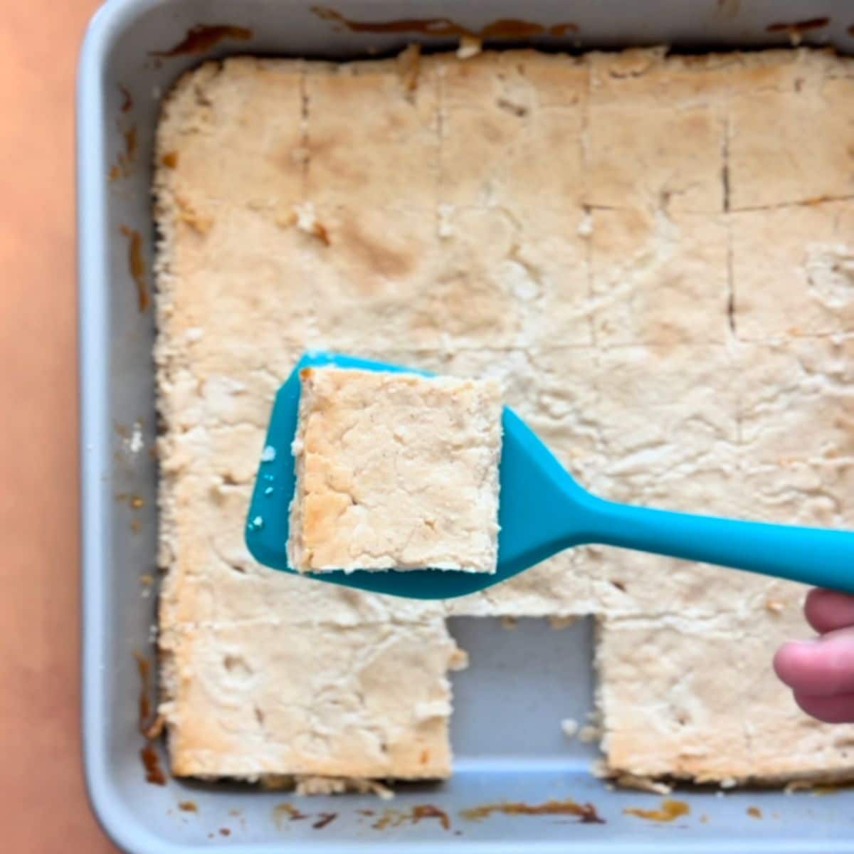 rasmala square in a small spatula