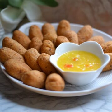 Saltfish Cake - Alica's Pepperpot
