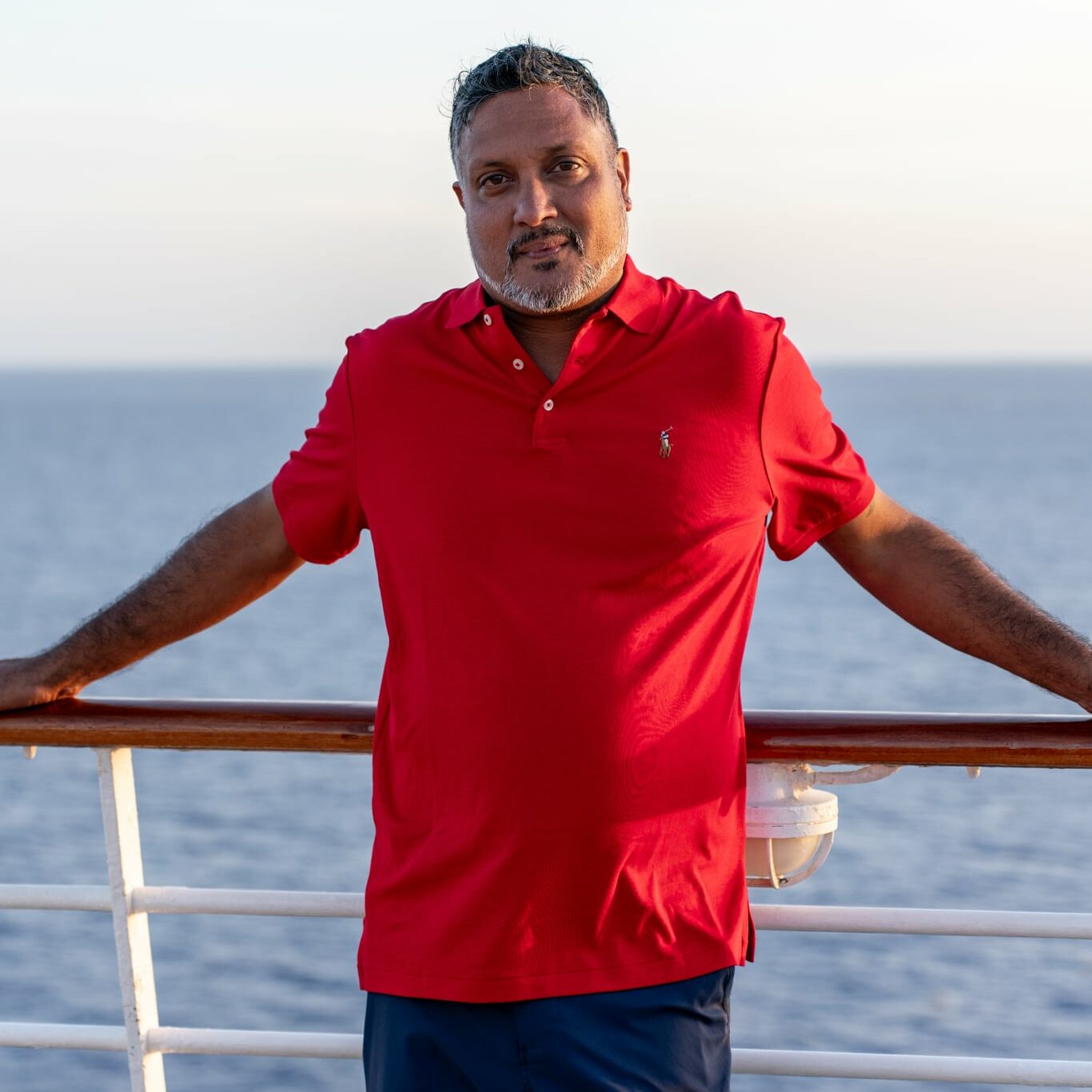 British-Guyanese Anthony Tiwari, owner of Anthony's Diner